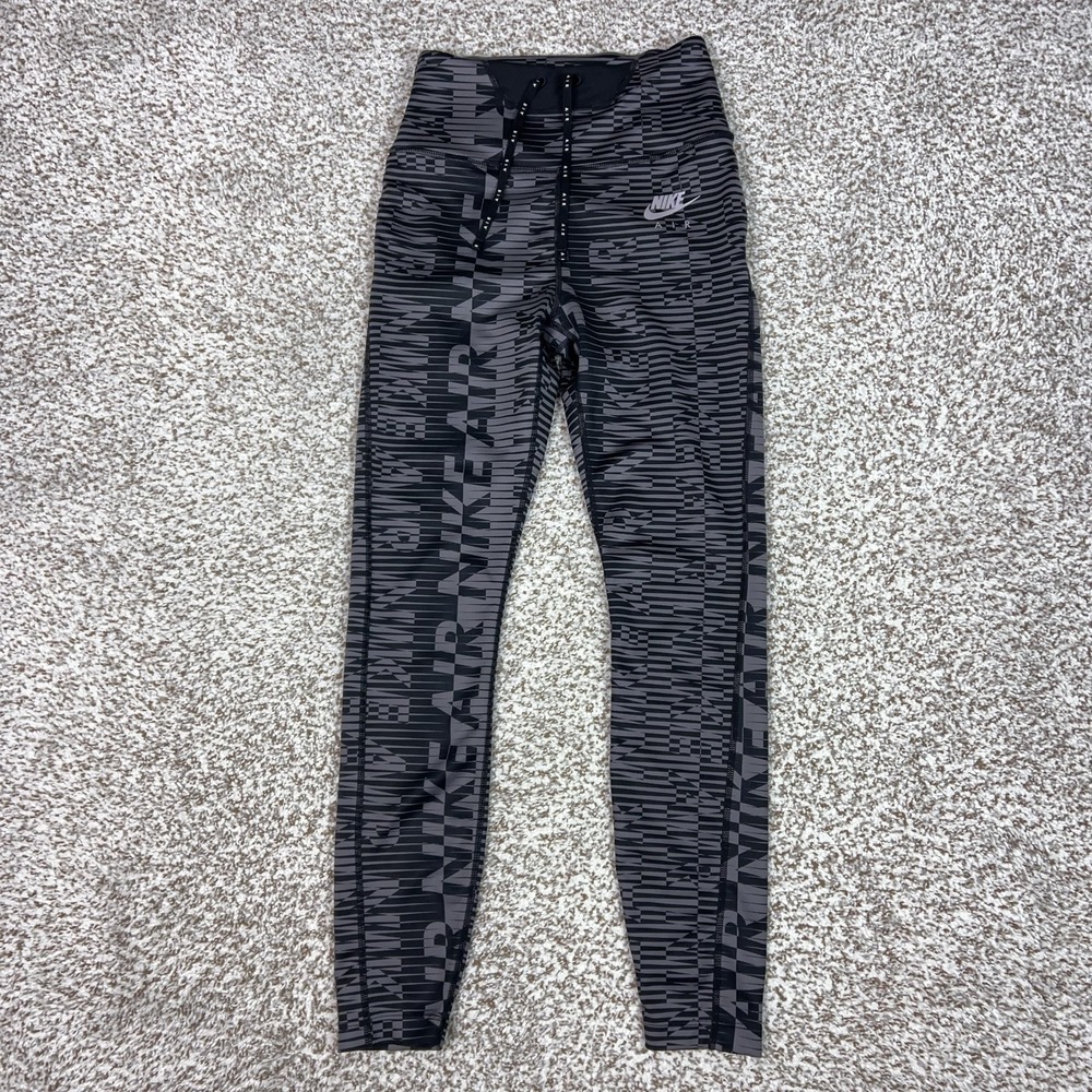 Nike Pants Womens XS Black Dri-FIT‎ Compression Leggings Nike Air Running Gym